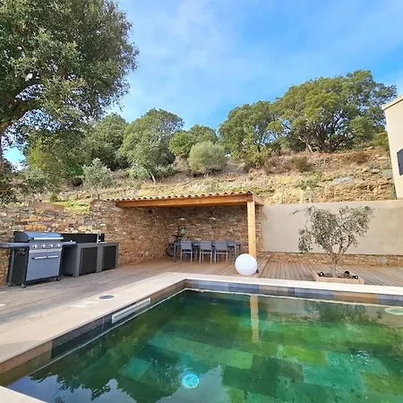 Villa Belle Avec Piscine Et Vue Mer- Hauteurs De